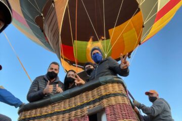 PASSEIO DE BALÃO EM JOAQUIM EGÍDIO