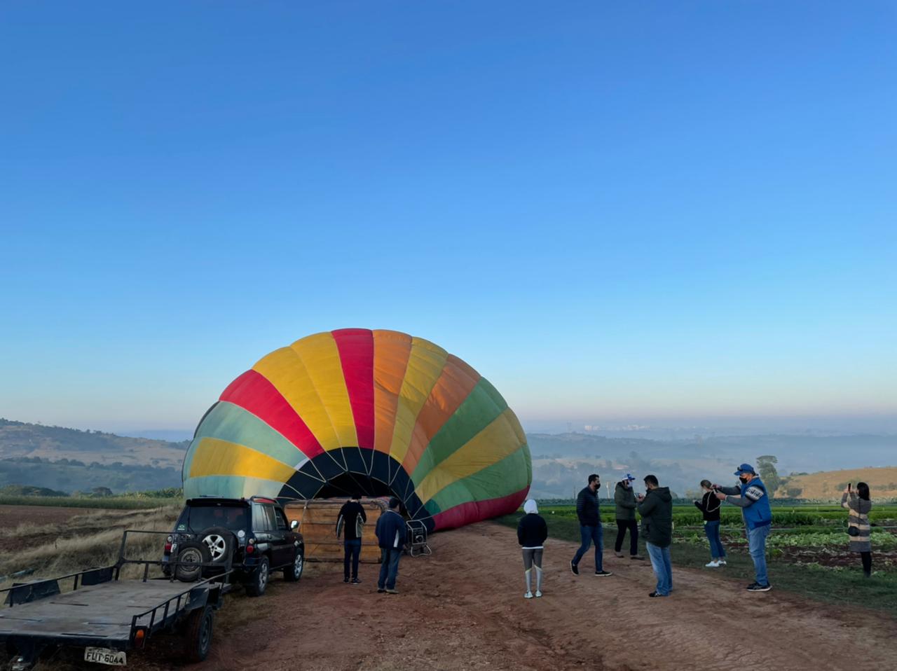PASSEIO DE BALÃO EM JOAQUIM EGÍDIO